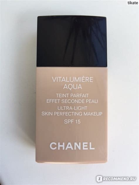 тональный крем chanel vitalumiere aqua отзывы|Тональный флюид Chanel Vitalumiere Aqua — отзывы.